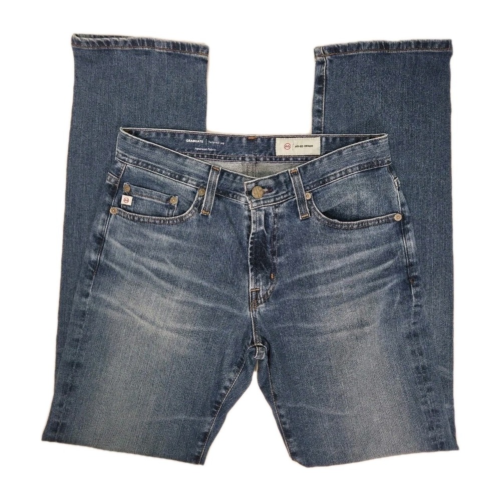 AG Adriano Goldschmied The Graduate Tailored Leg Jeans Mens 28x32 (Fits 30x33)